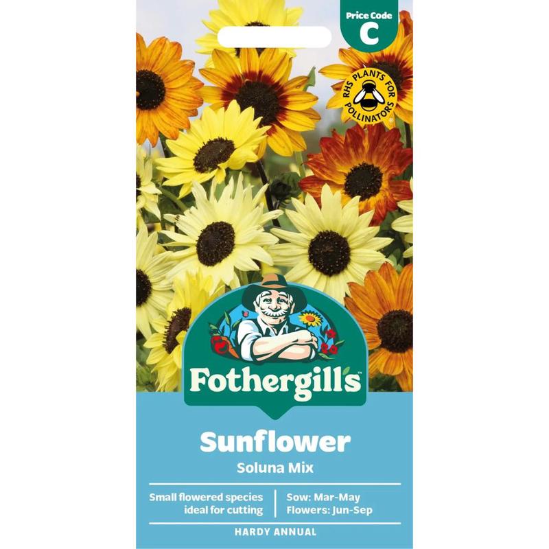 Mr Fothergill's Sunflower Soluna Mix Seeds