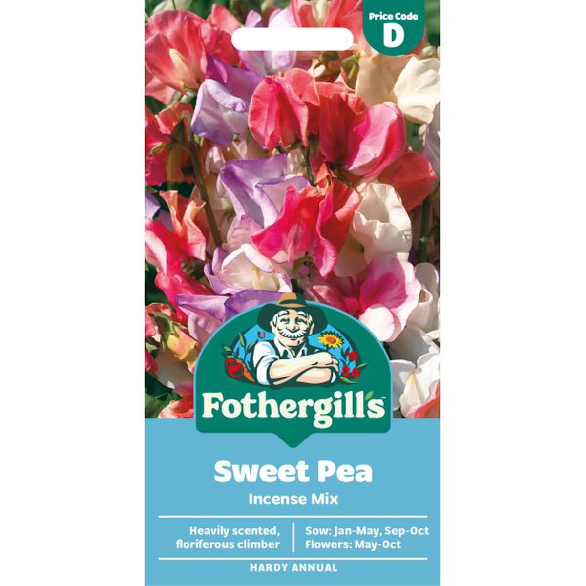 Sweet Pea Incense Mixed Seeds