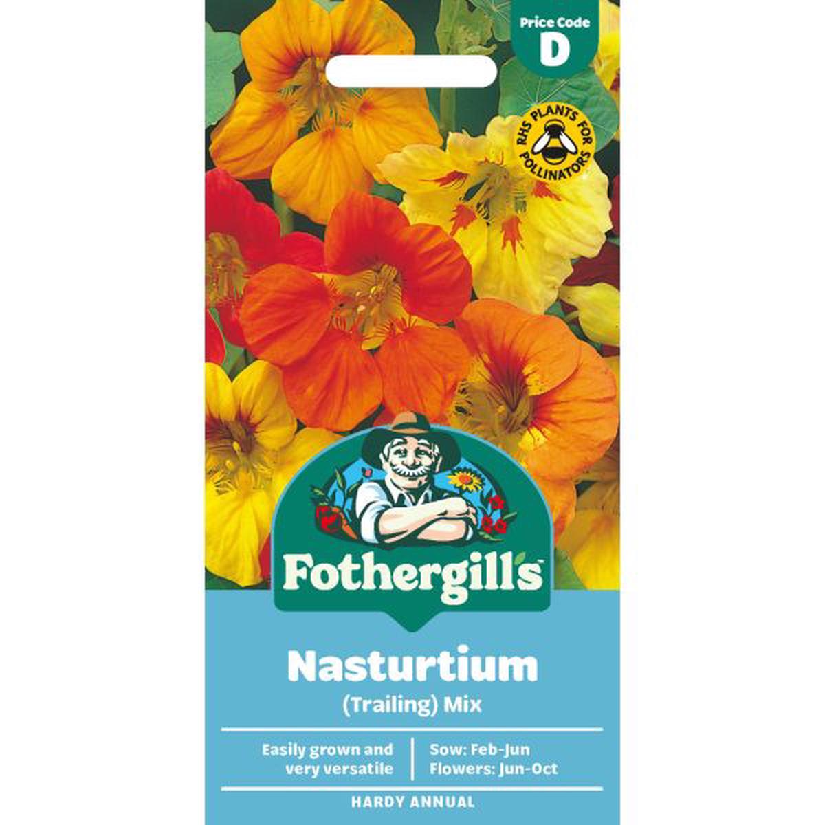 Nasturtium Trailing Mixed Seeds