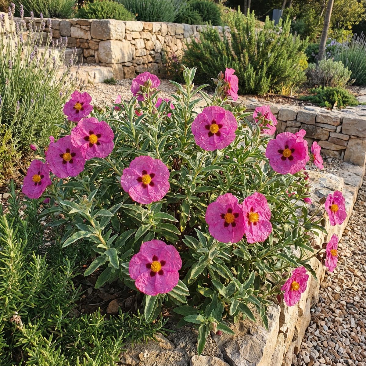 Hardy Cistus Flower Seeds for Planting