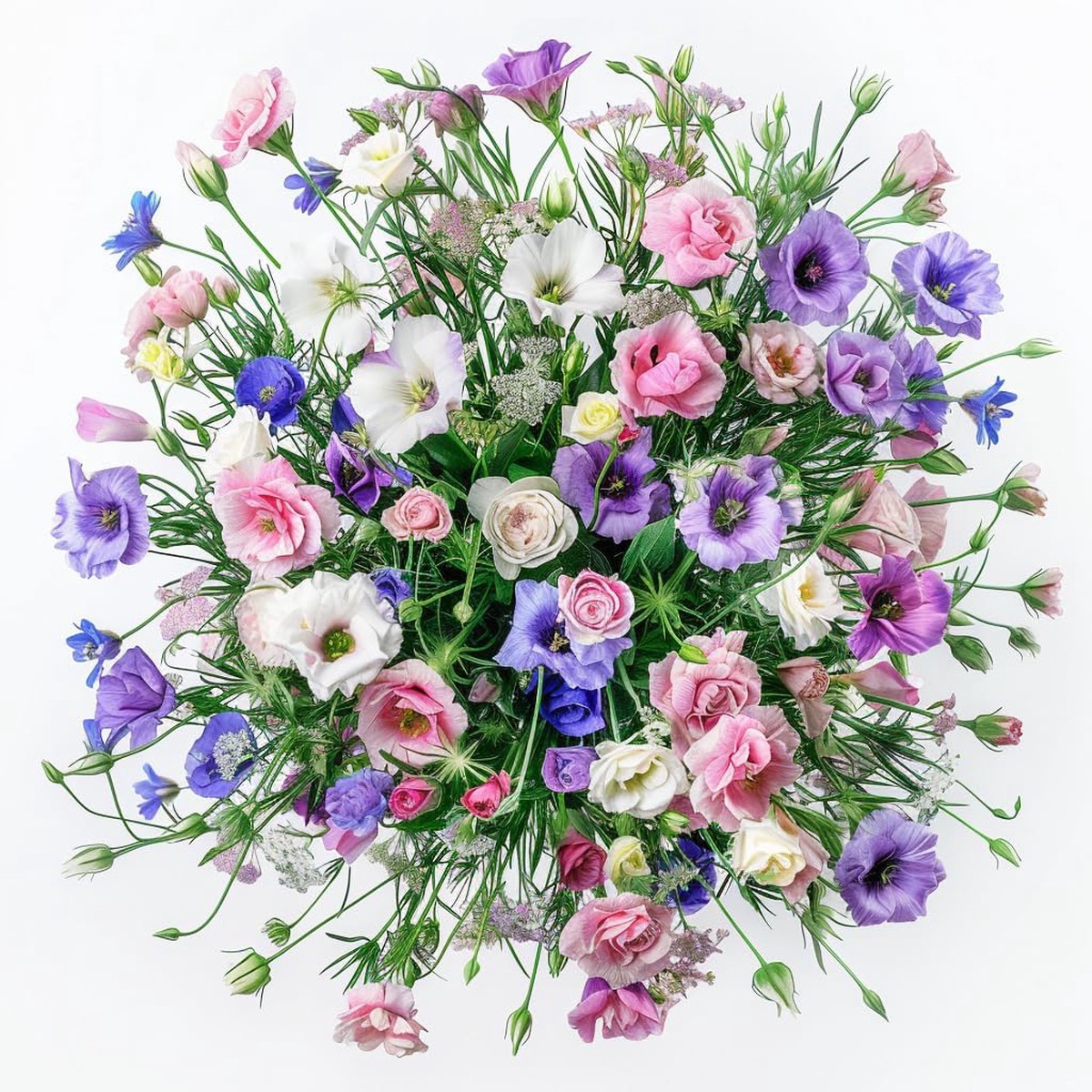 Mixed Lisianthus Flower Seeds for Planting - Heirloom, NON-GMO Seeds - Easy to Grow, Garden Bloom Mix