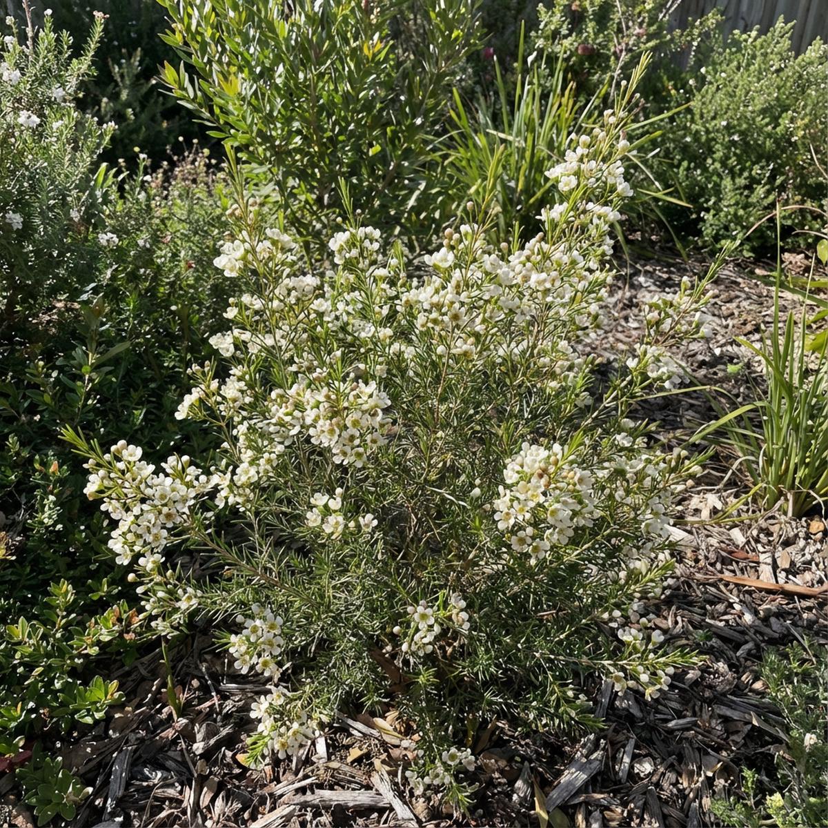 White Chamelaucium Uncinatum Flower Seeds Planting