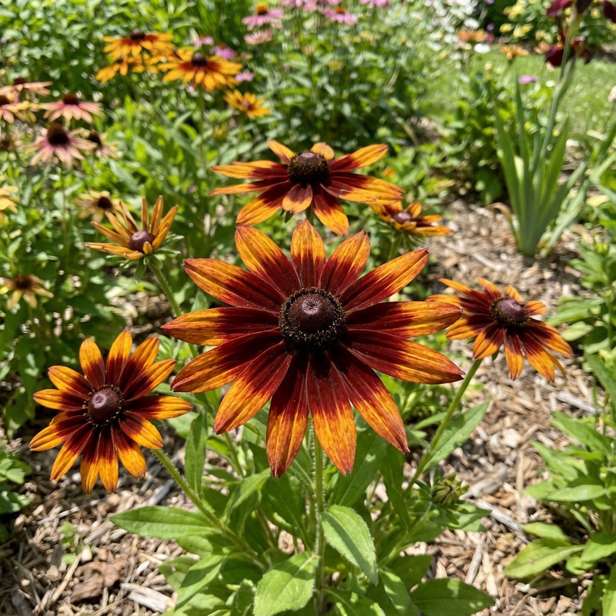 Chocolate Orange Rudbeckia Flower Seeds for Planting Vibrant Blooms for Your Garden