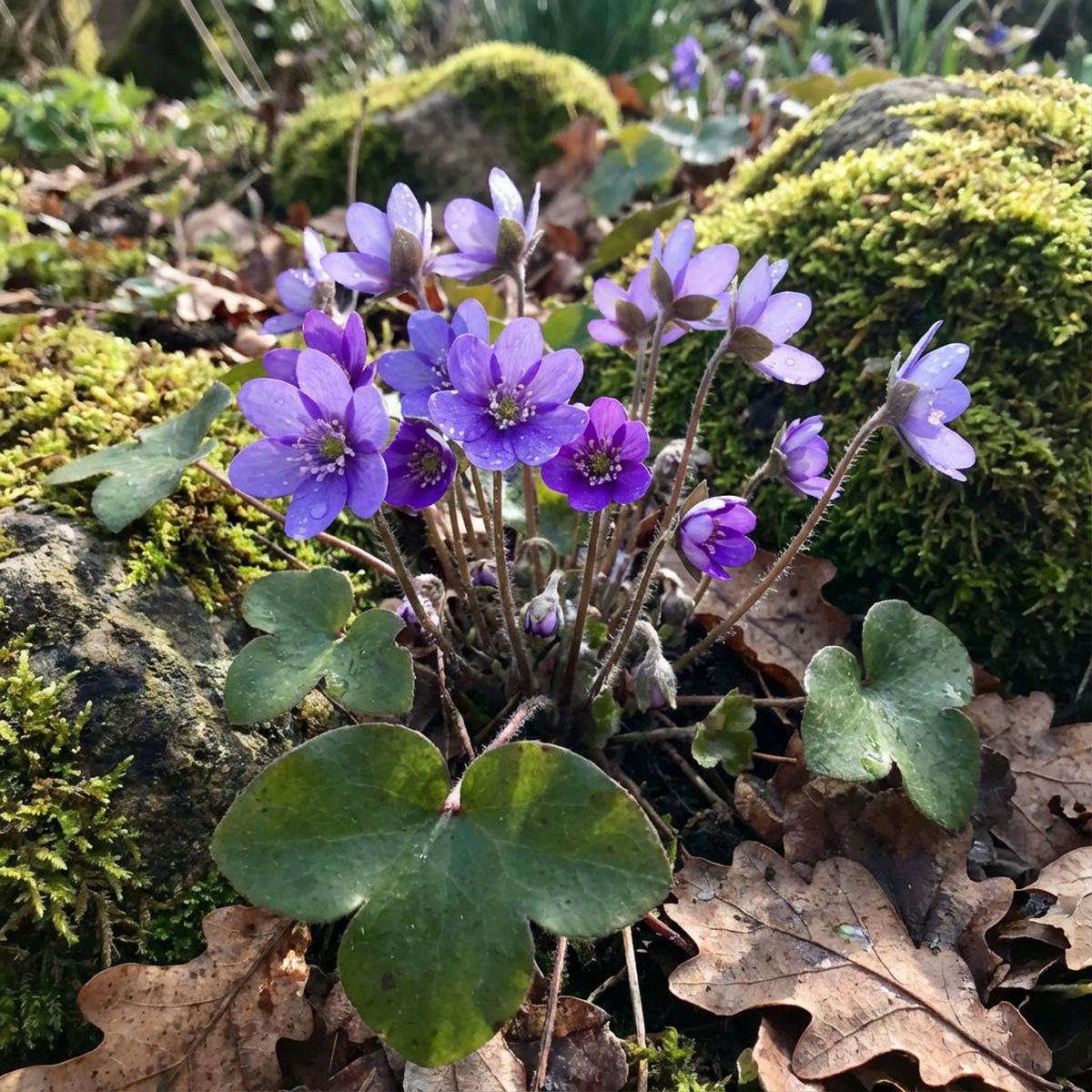 Woodland Hepatica Flower Seeds for Planting