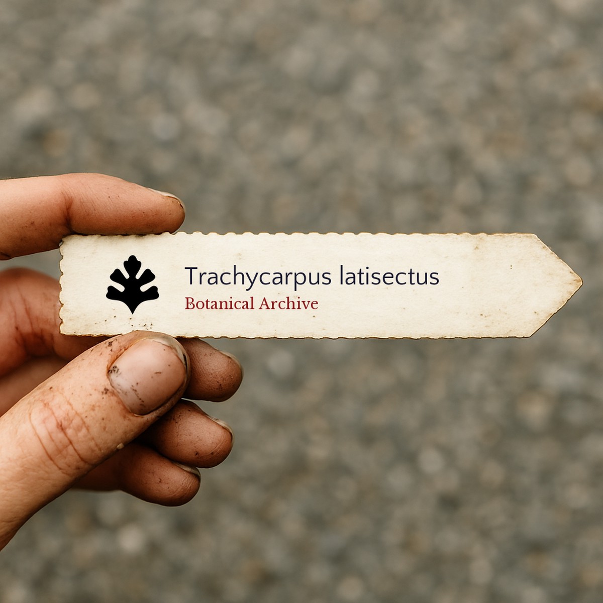 Trachycarpus latisectus SEEDS