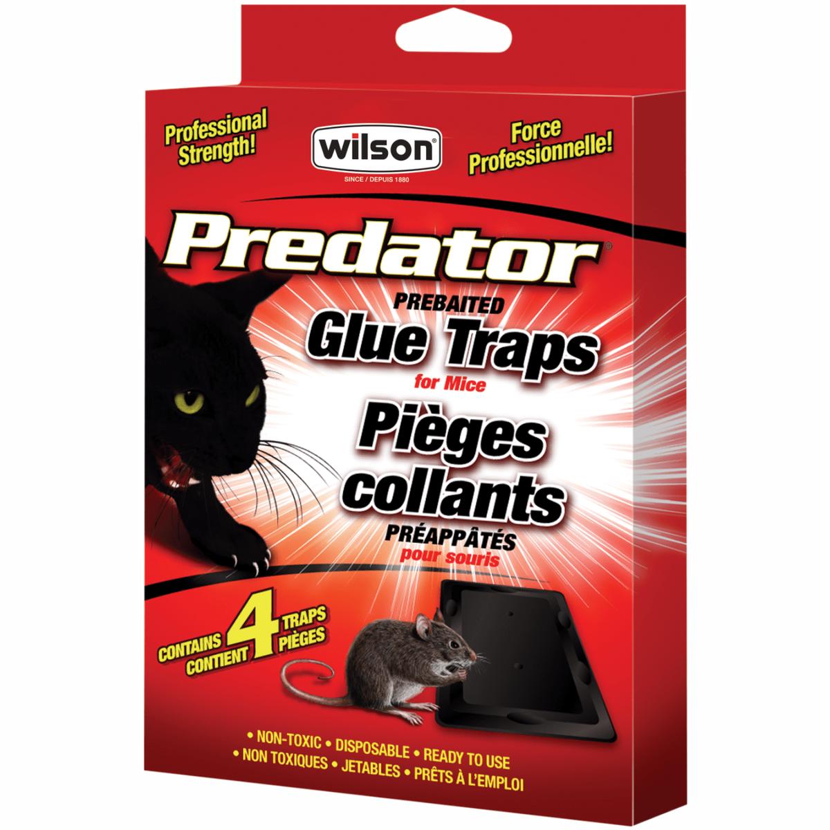 Wilson Predator Mice Glue Traps 4 pack