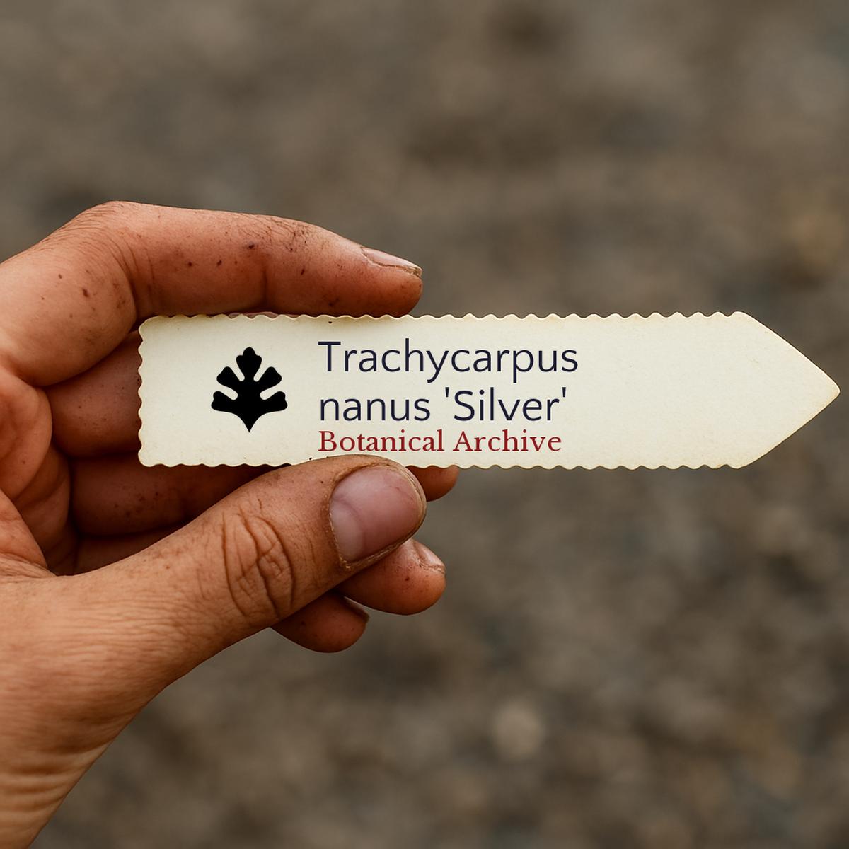 Trachycarpus nanus 'Silver' SEEDS