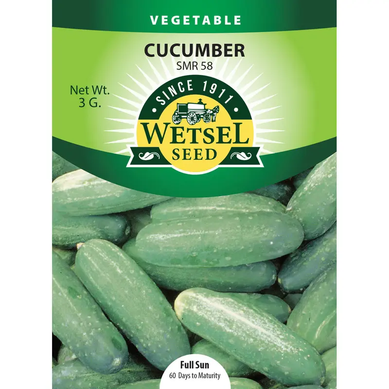 Wetsel Seed Early Green Cluster Cucumber Seed