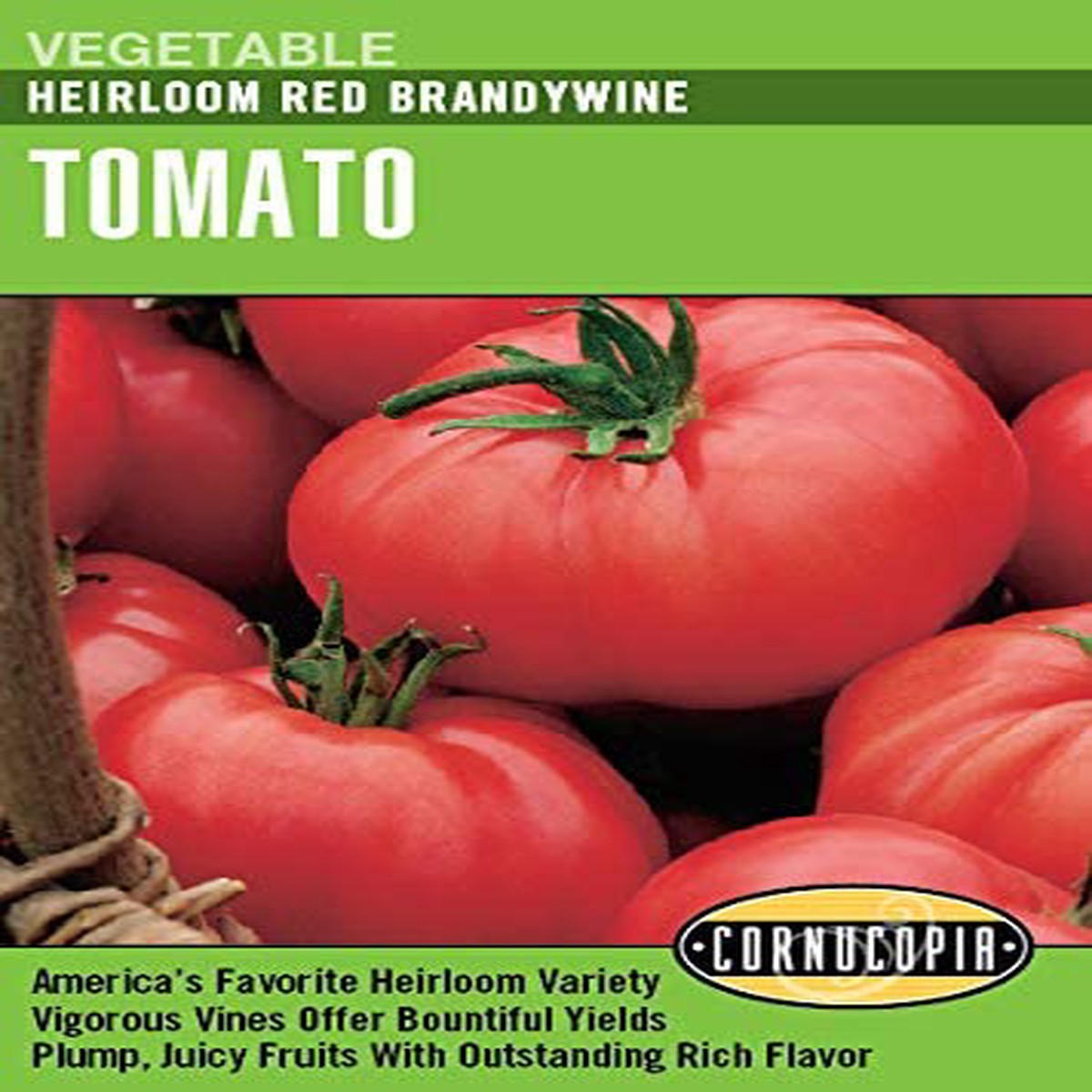 Tomato Red Brandywine - Cornucopia Seeds