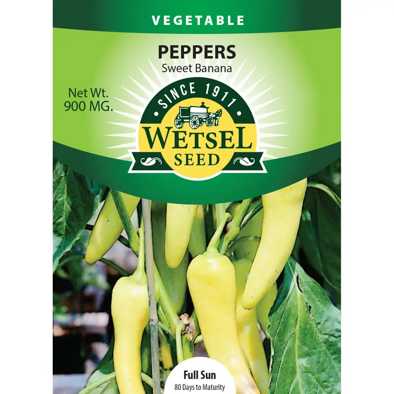 Wetsel Seed Sweet Banana Pepper Seed