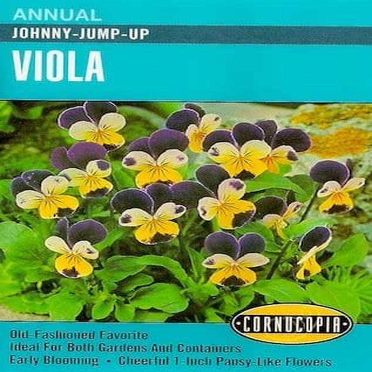 Viola Johnny Jump-Up - Cornucopia Seeds