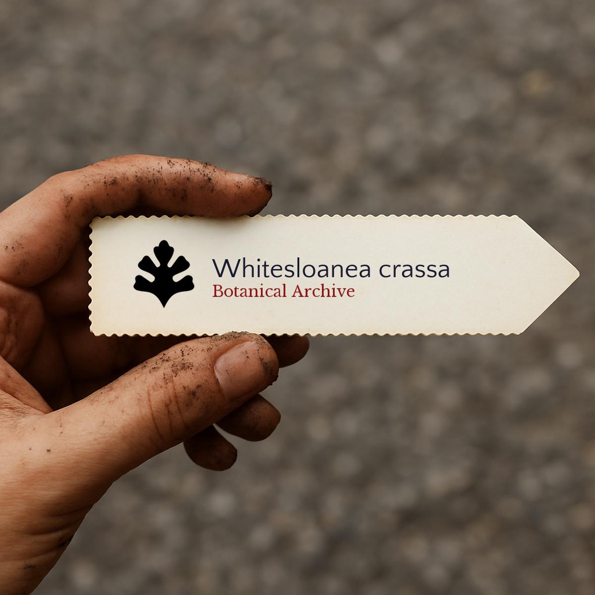 Whitesloanea crassa SEEDS