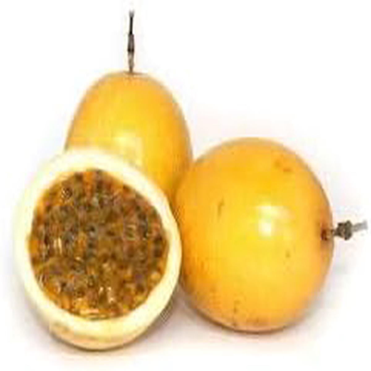 Yellow Passiflora Incarnata Fruit Seeds Heirloom, Non-GMO Seeds for Planting in Home Gardens