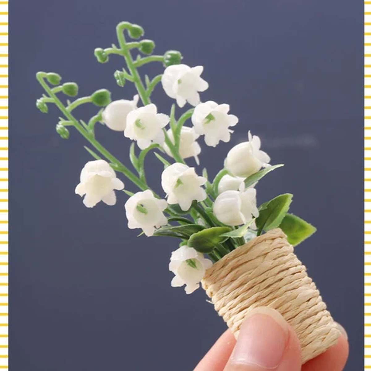 1/6 Scale Dollhouse Miniature Flowers Garden Green Plants Fit for 11.5 Inch Doll