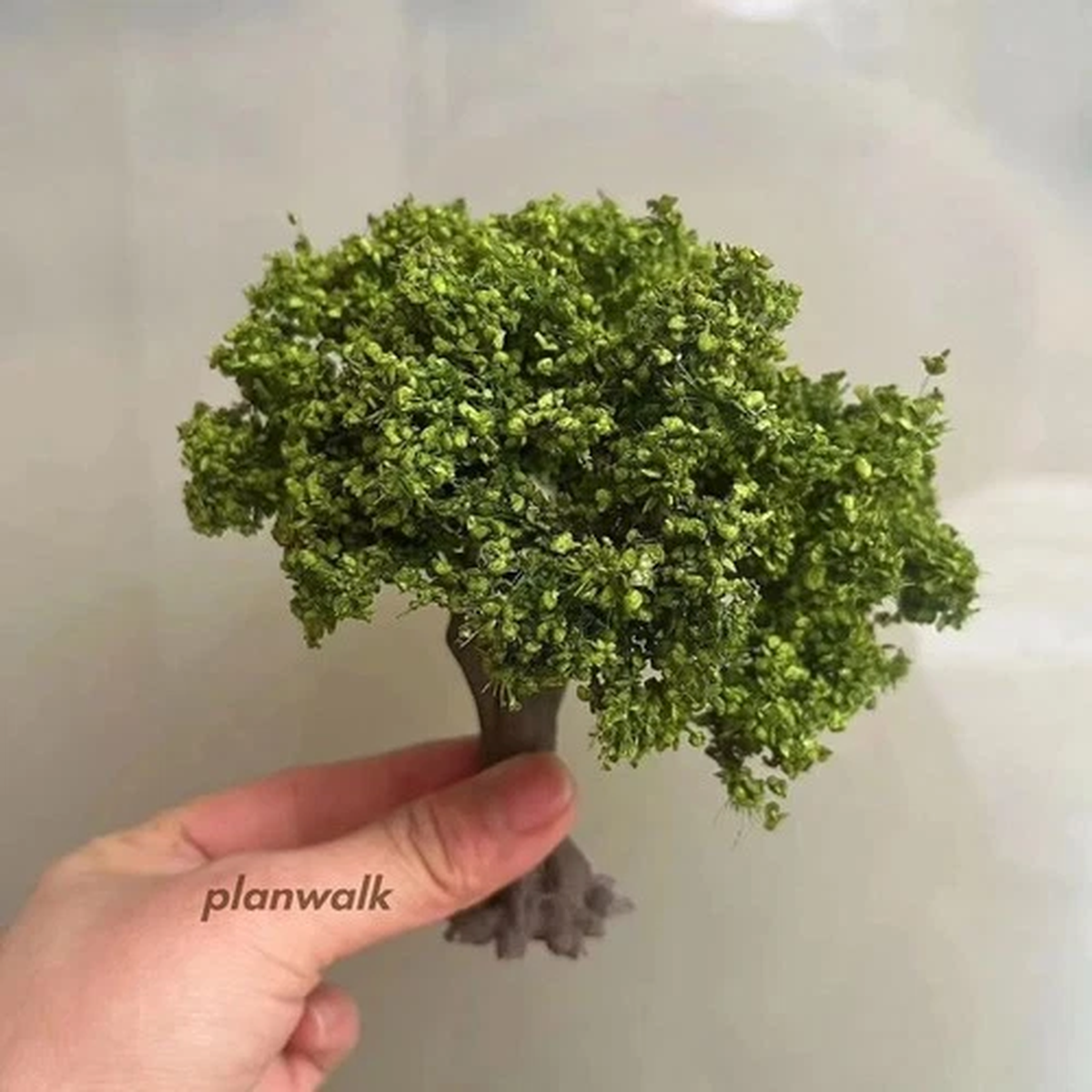 2PC 12cm Plants spring Landscape Trees HO/OO Scale Miniatures DIY forest Garden