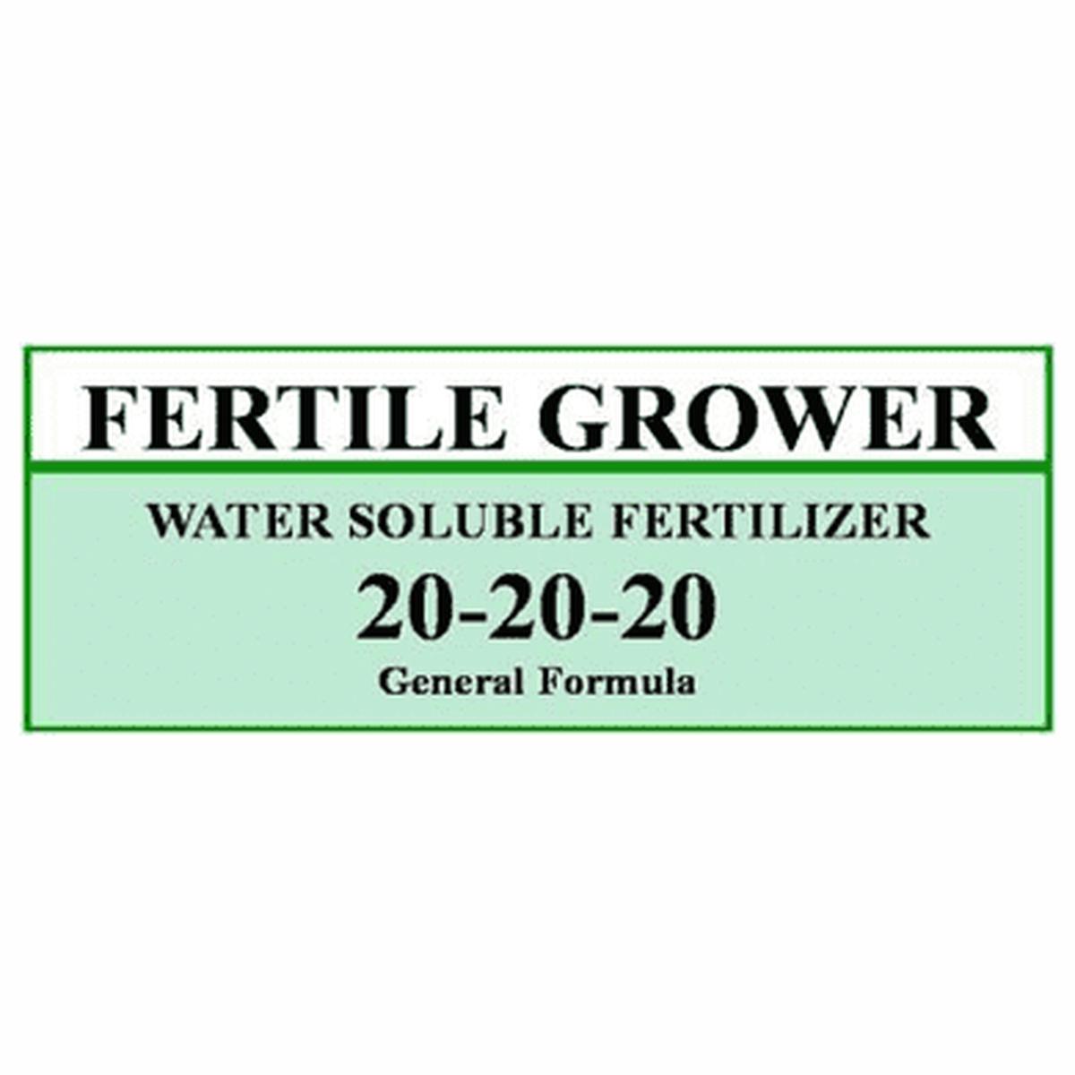 20-20-20 Liquid Soluble Fertilizer