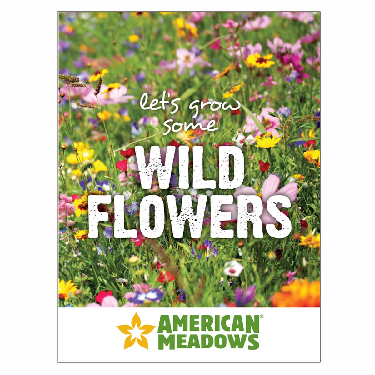 Let's Grow Wildflowers Seed Packet