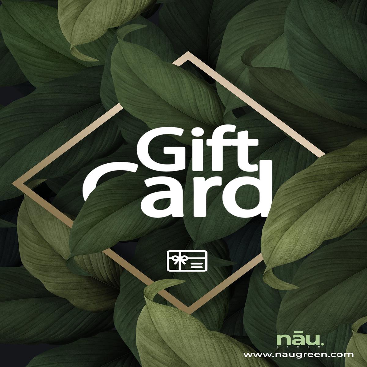 Tarjeta de Regalo Nu Green