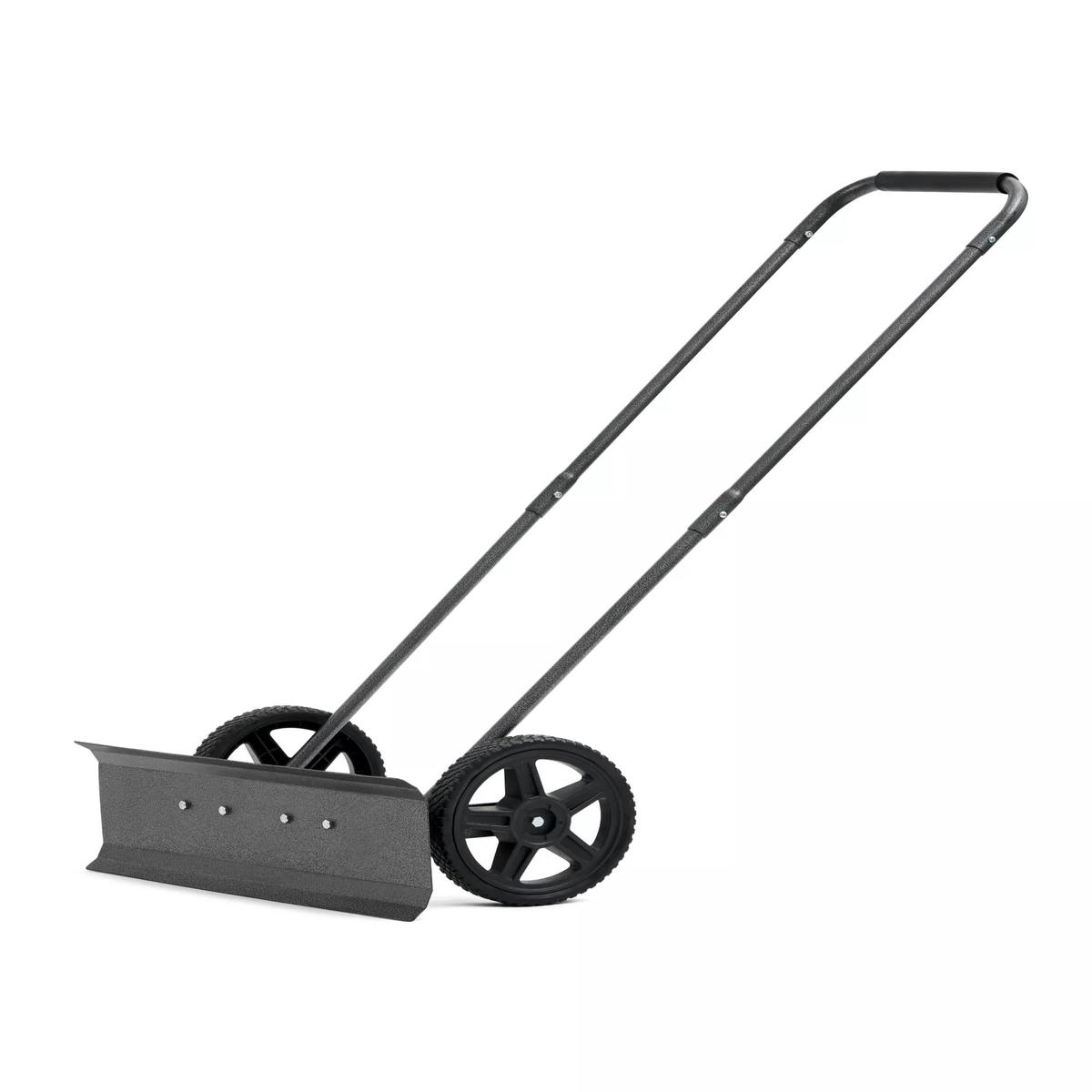 Yard Butler Ultimate Snow Plow with Wheels