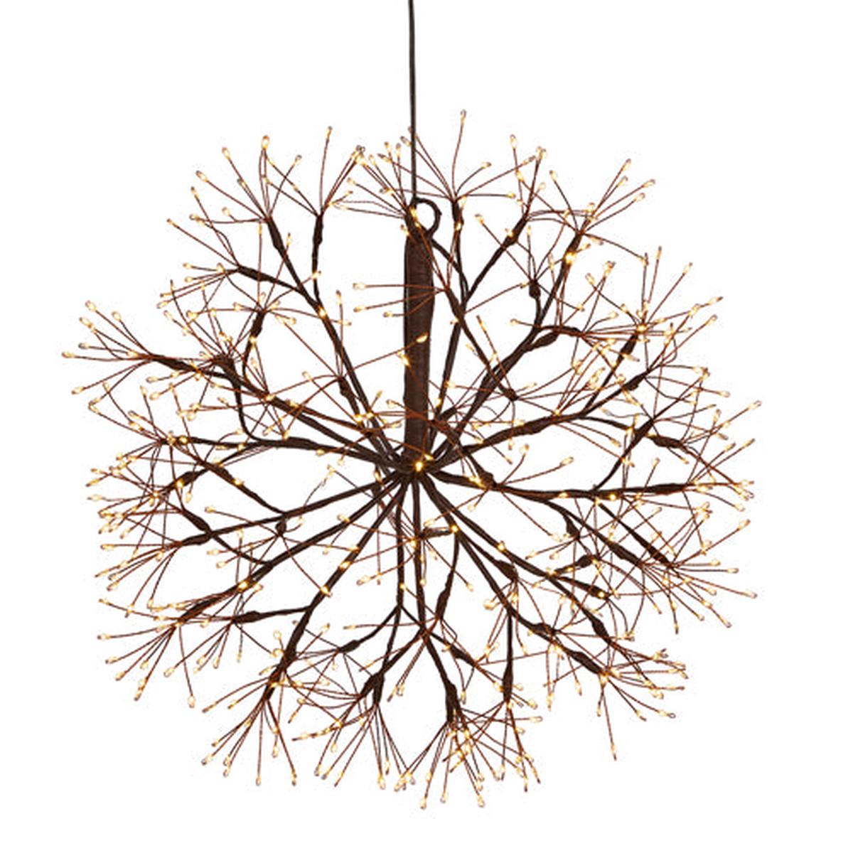 27" Lighted Starburst Orb