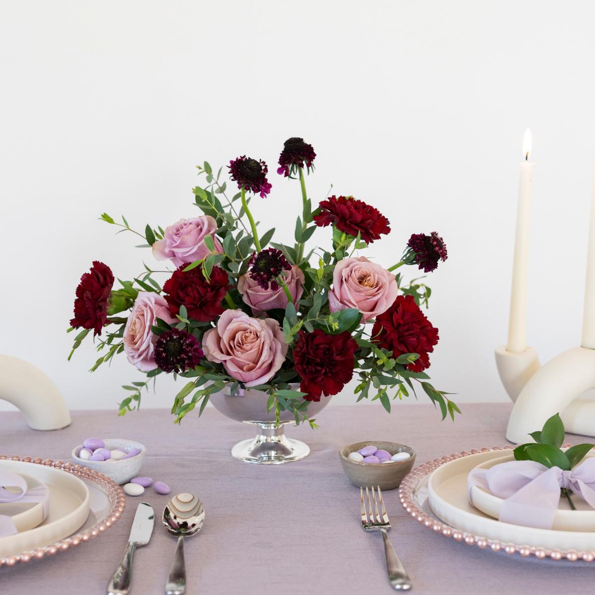 Amethyst Centerpiece Base