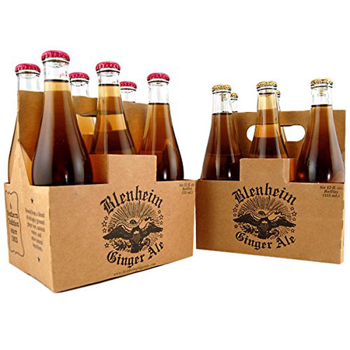 Blenheim Ginger Ale Spicy Sampler - 12 Fl Oz (12 Glass Bottles) - Red, Gold