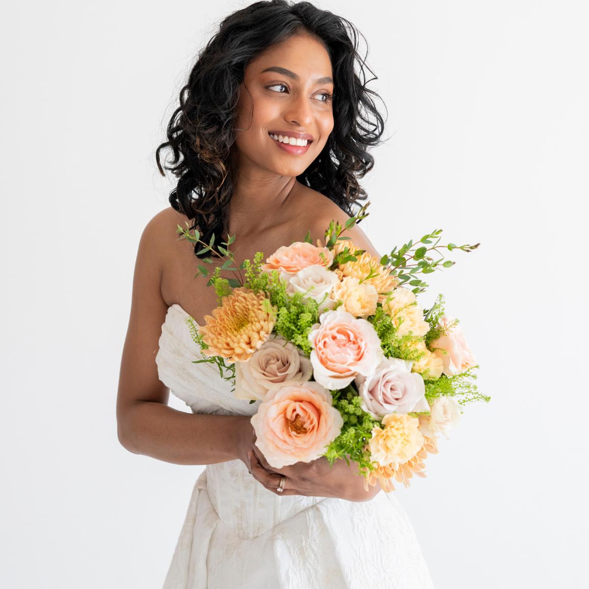 Blush and Peach Bridal Base