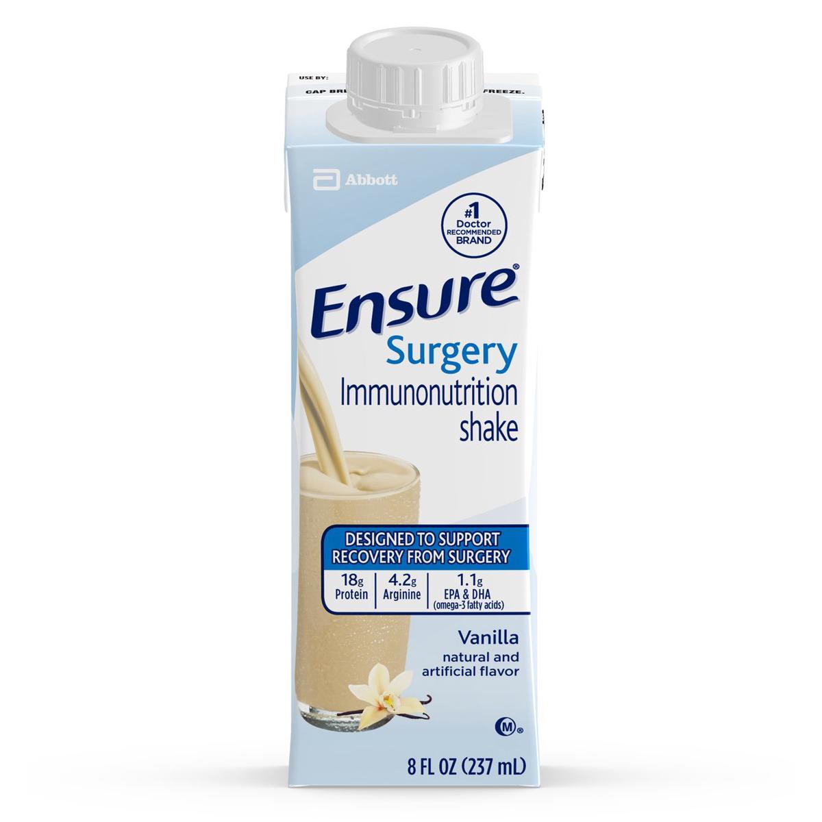 Ensure Surgery Immunonutrition Shake  Vanilla  8 fl oz  24 Count