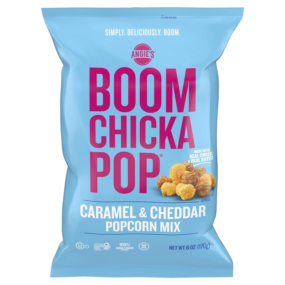 Angies BOOMCHICKAPOP Caramel and Cheddar Mix Popcorn  6 Oz