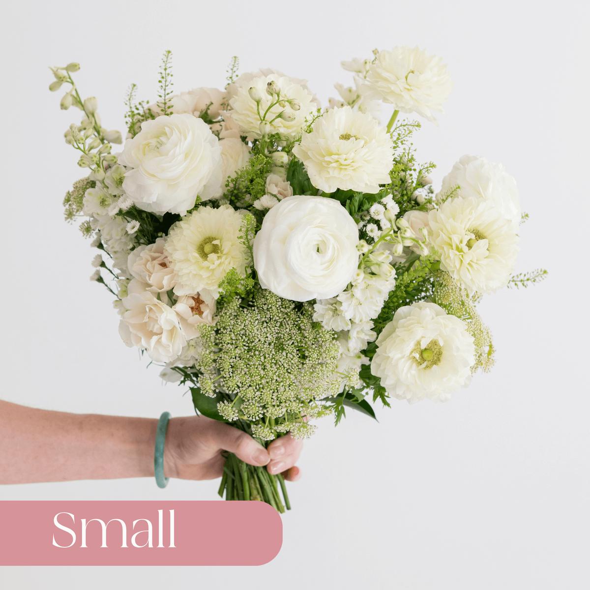 White Wildflower Premade - Small