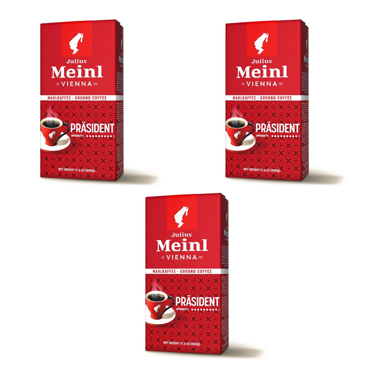 Julius Meinl: "Prasident," Classic Viennese Medium Roast Ground Coffee, Imported From Vienna (3)