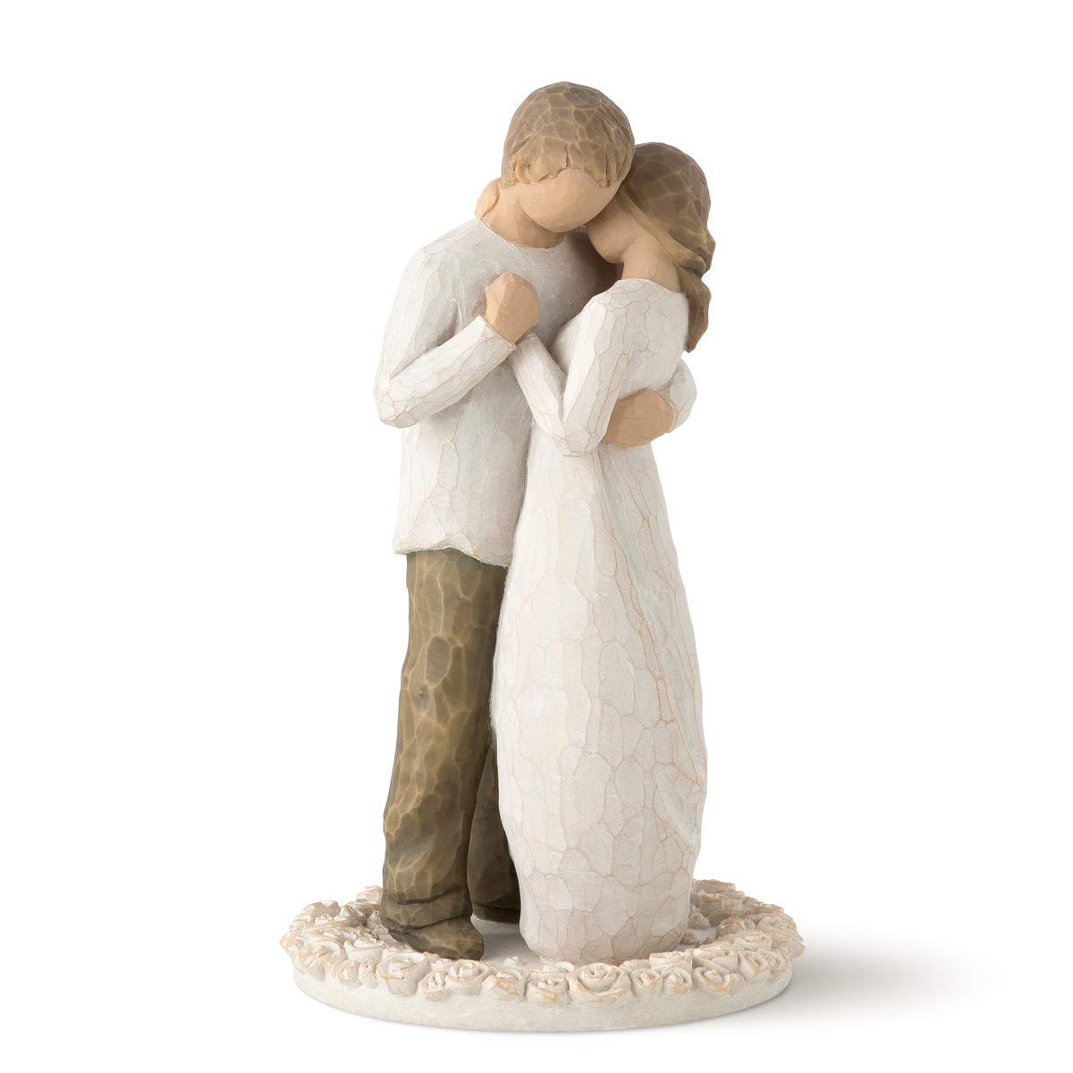 Willow Tree Promise, Sculpted Hand-Discomfort-Reducingted Cake Topper