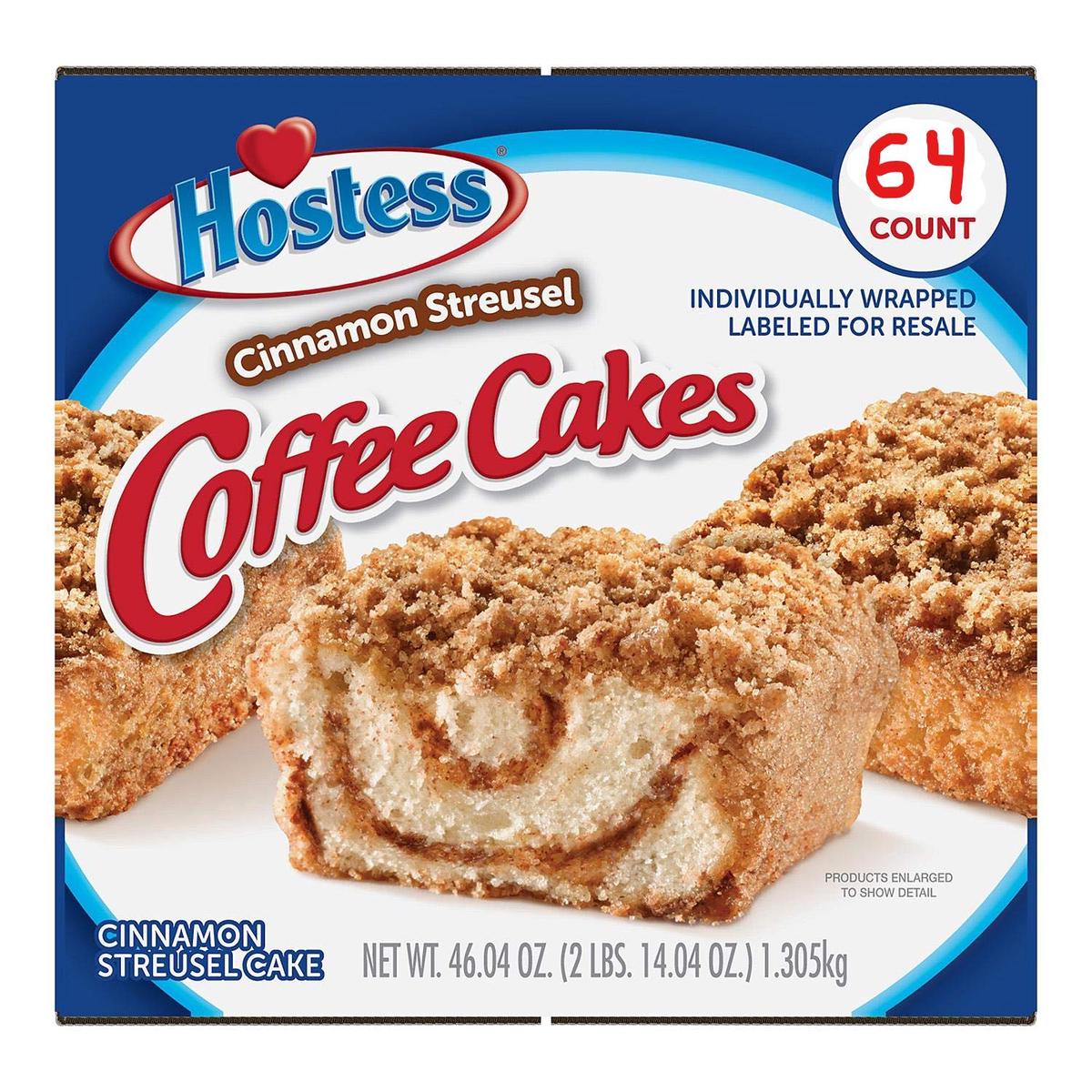 2 Pk. Hostess Cinnamon Streusel Coffee Cake (1.44Oz / 32Pk) Shipped & Sold By: Edible Deliveries