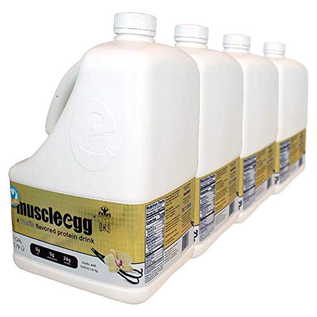 4 Gallons Vanilla MuscleEgg Liquid Egg Whites (Cage-Free)