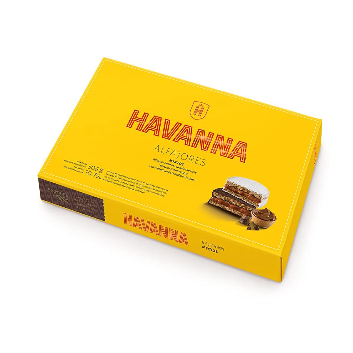 Alfajor Mixed Chocolate and Dulce de Leche - Box 6 Alfajores