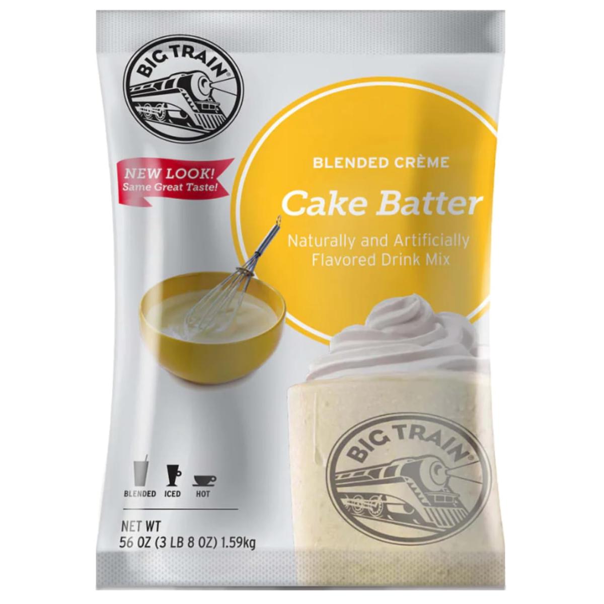 Big Train Cake Batter Blended Crme Beverage Mix, 3.5 Pound (Pack of 1)