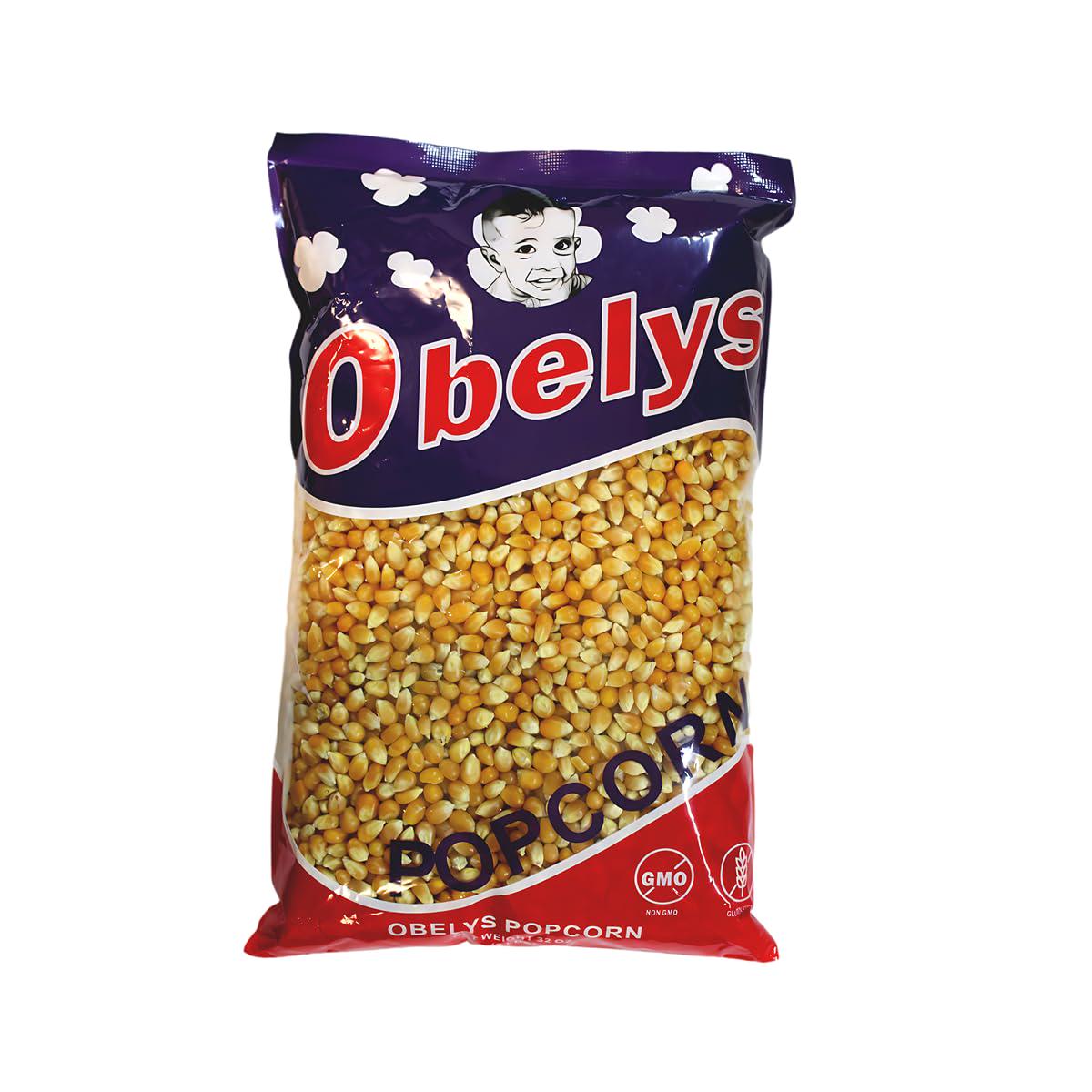 Yellow Popcorn Kernels - 2 Lbs | Non-Gmo, Gluten-Free, And Perfect For Popping Machines, Stove Tops, Or Air Poppers | Ideal For Families And Movie Nights
