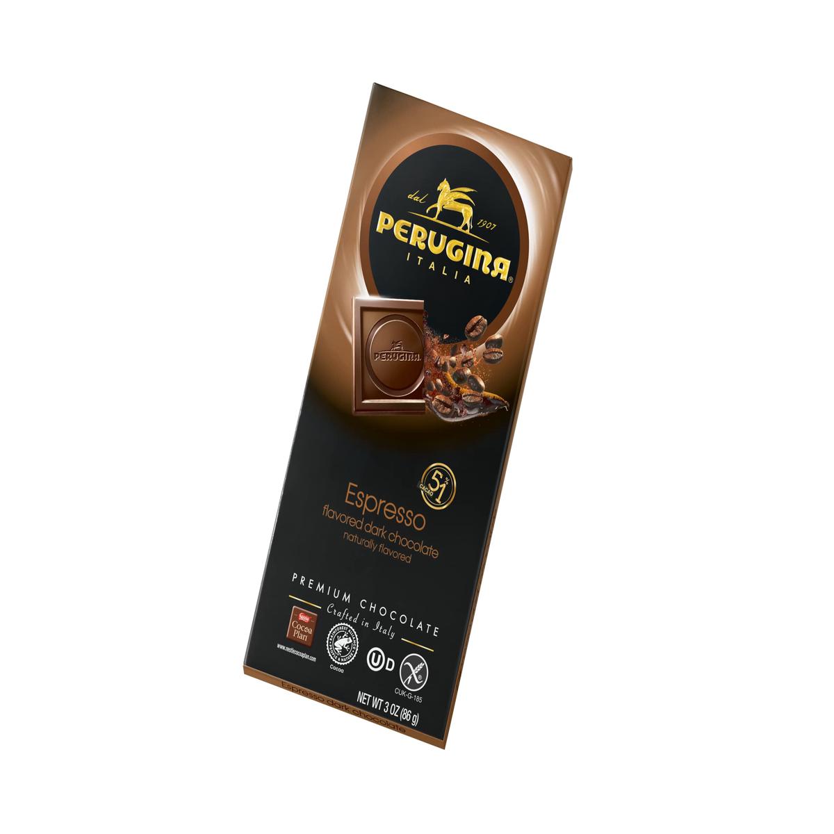 Baci Perugina Dark Chocolate Espresso Bar, 3 Ounce (Pack Of 12)