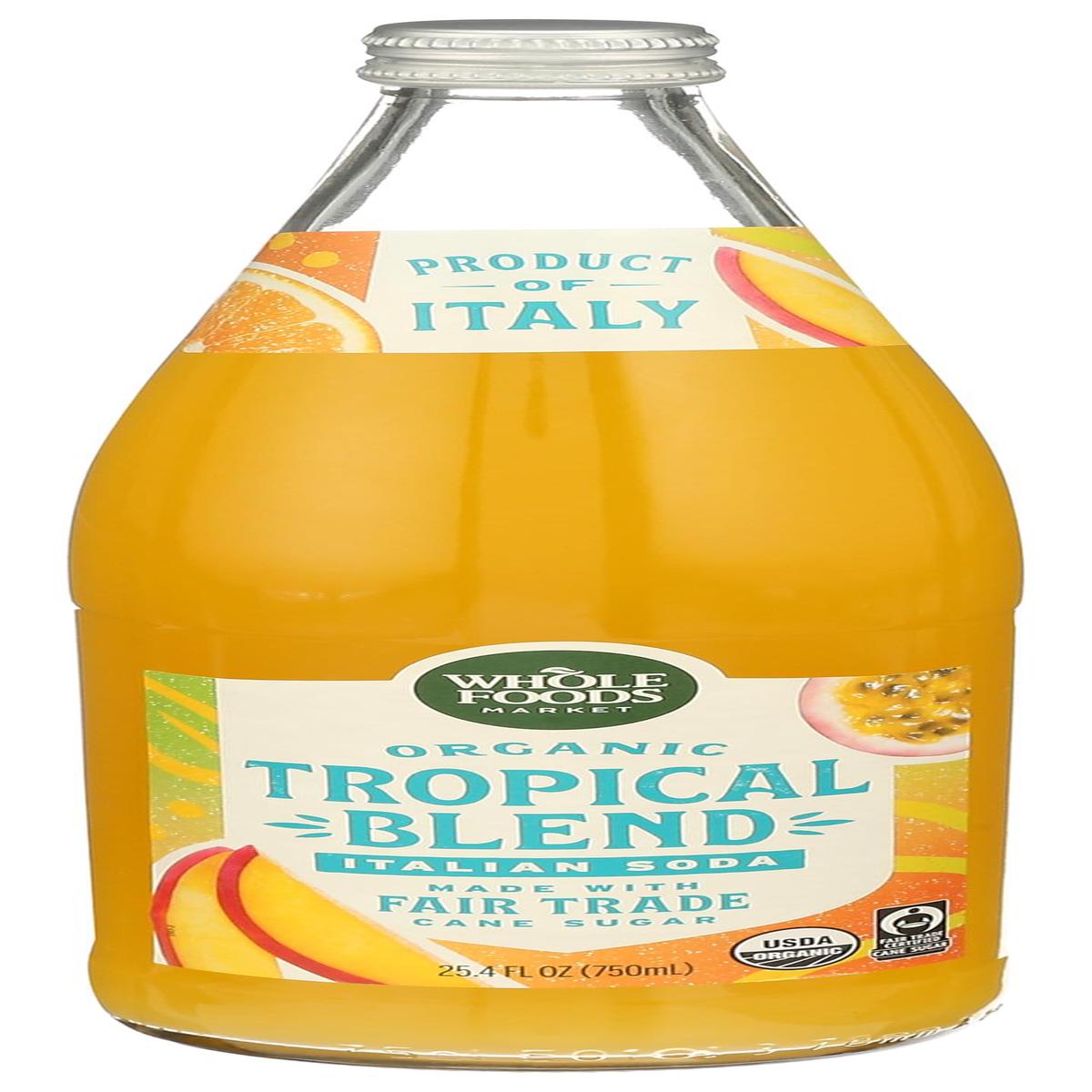 Whole Foods Market, Organic Tropical Blend Italian Soda, 25.4 Fl Oz