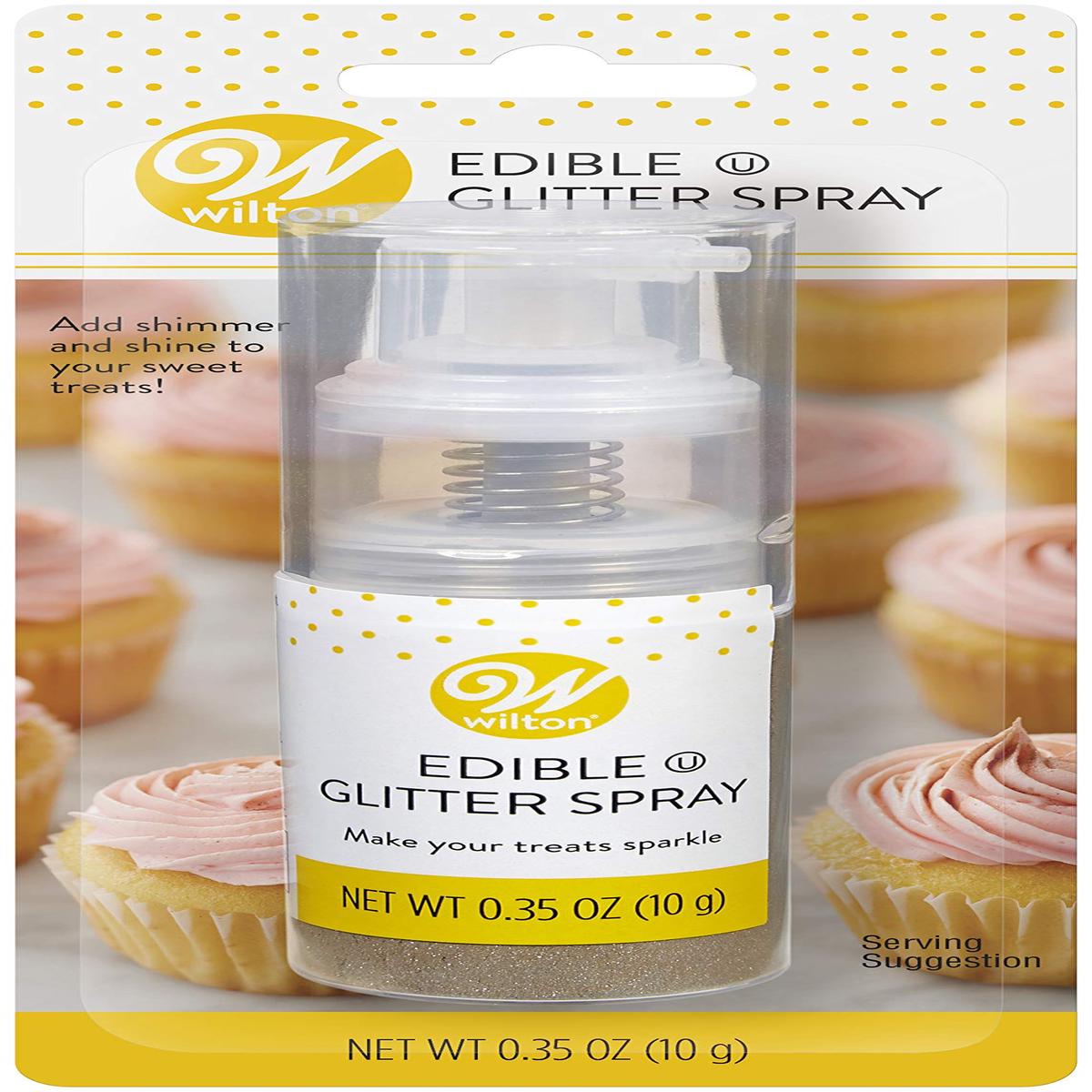 Wilton Rose Gold Edible Glitter Spray