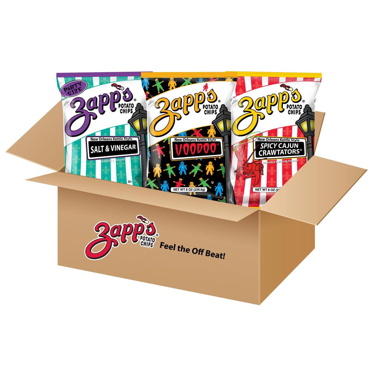 ZappS Custom Kettle Potato Chip 3 Bag Bundle
