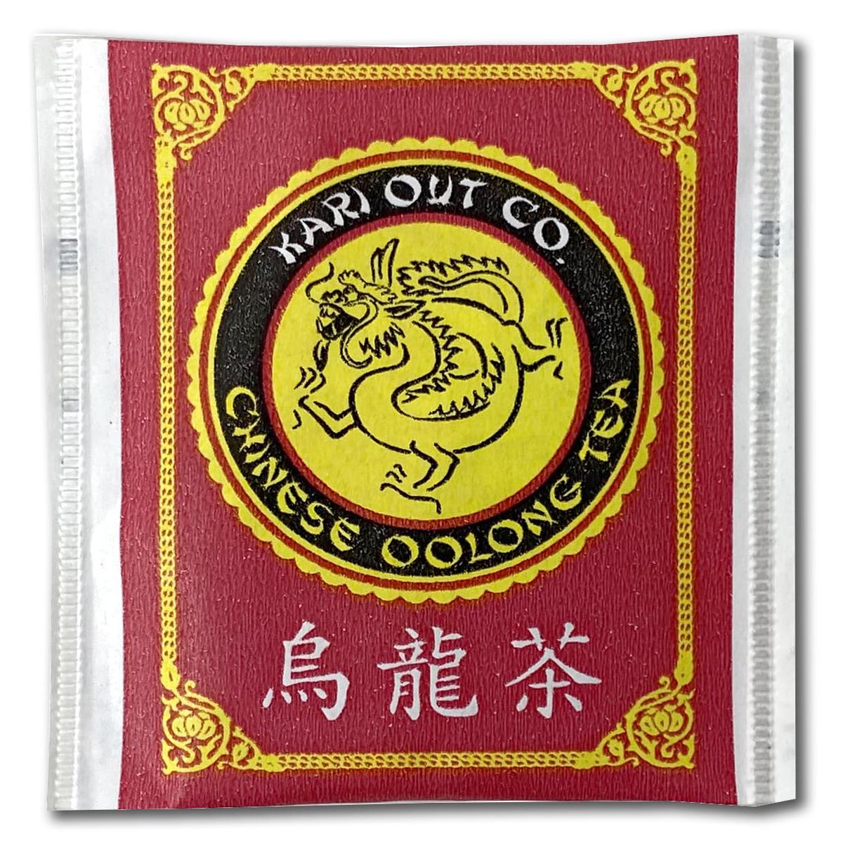 Crait Kari Out Chinese Restaurant Tea Individually Wrapped Oolong Tea Bags, Chinese Tea Bags, Pack Of 45