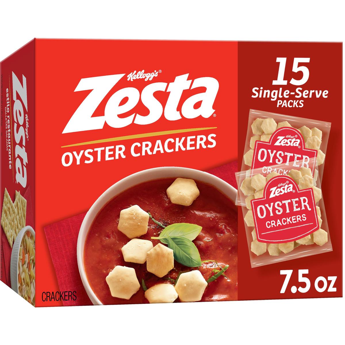 Zesta Oyster  Ers, Soup  Ers, Single Serve, Original, 7.5Oz Box (15 Packs)