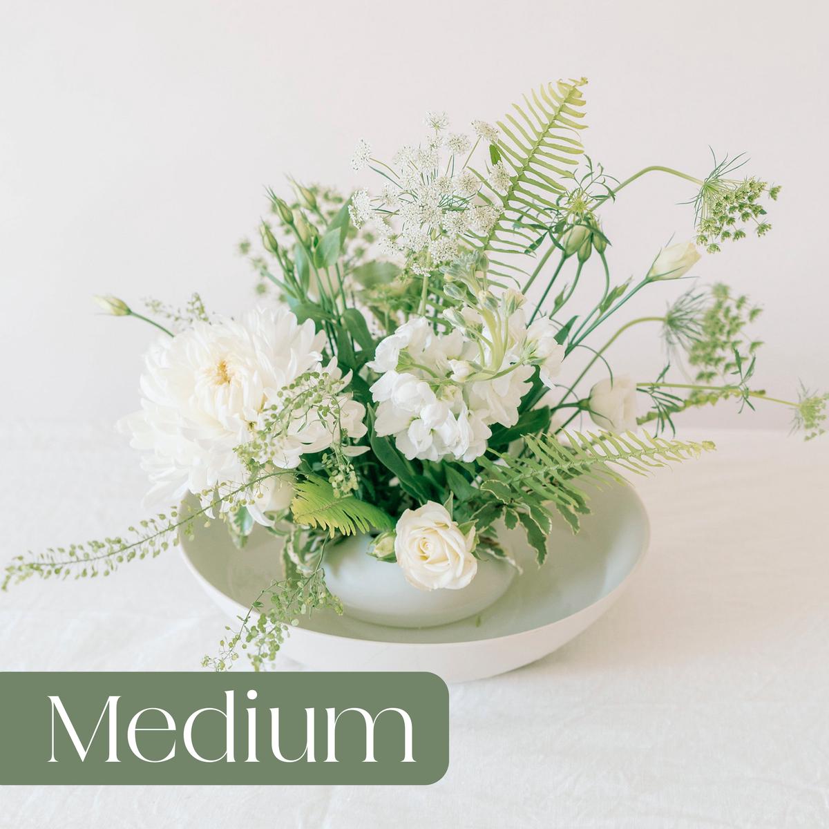 White Wildflower Whimsy - Medium Package