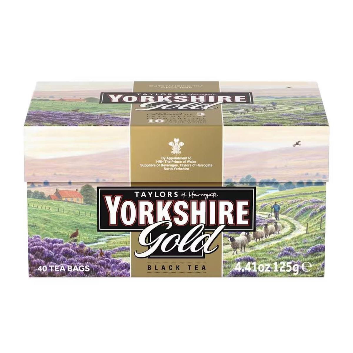 Yorkshire Tea Taylors of Harrogate Yorkshire Gold Tea Bags - 40 Count (Pack of 5)