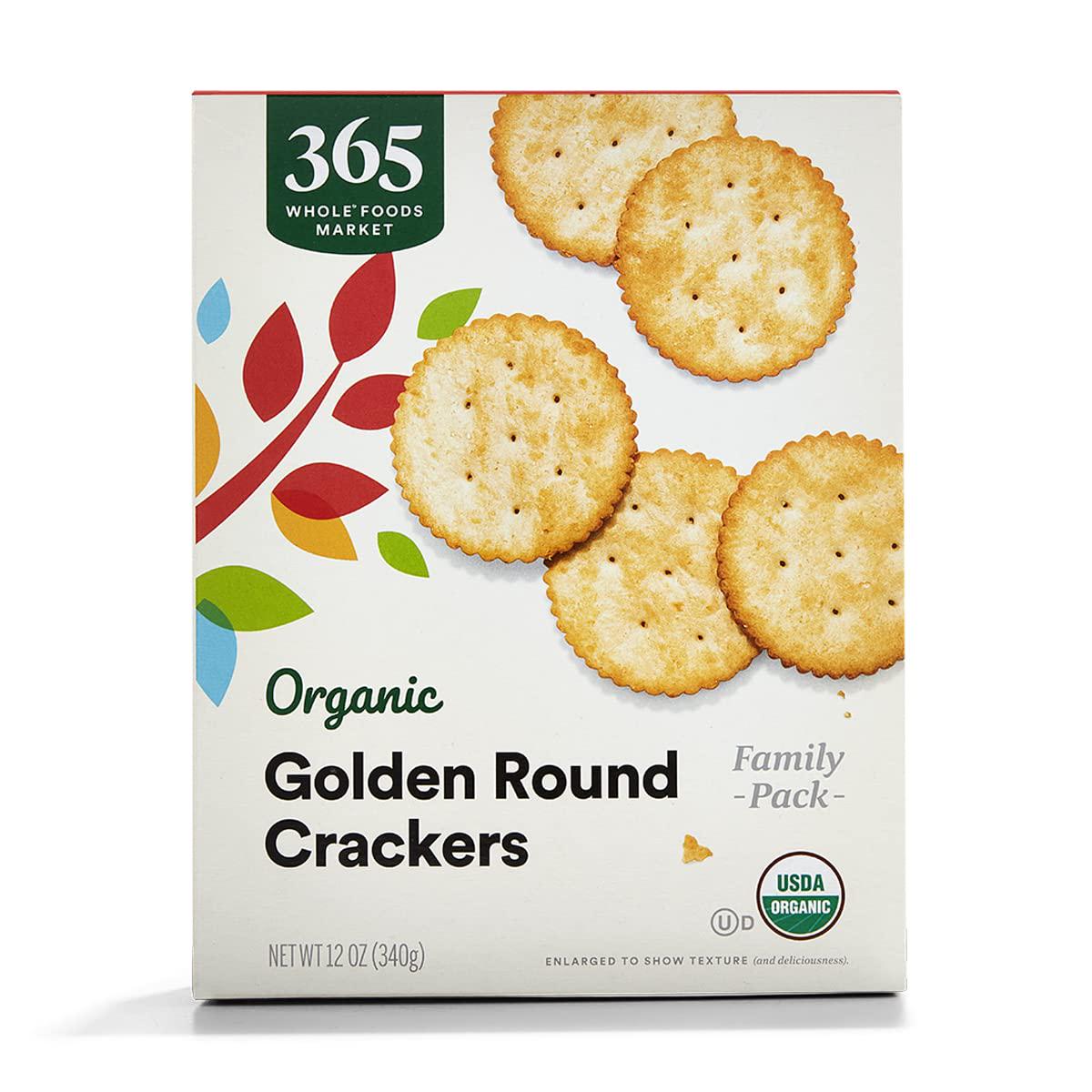 365 by Whole Foods Market Organic Golden Round  ers, 12 Ounce, Pack of 1