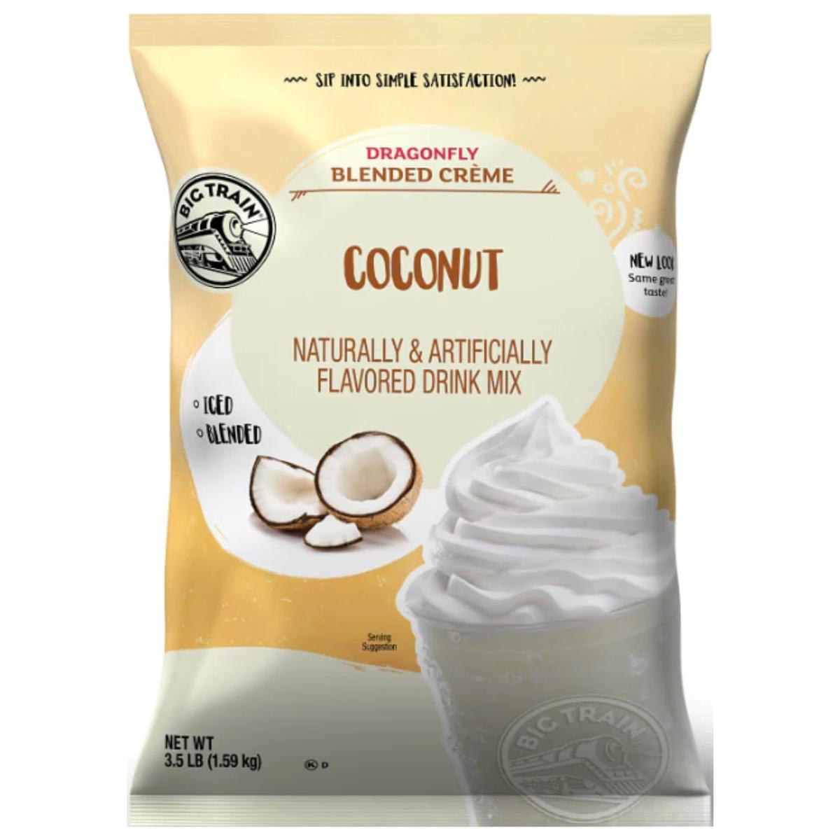 Big Train Dragonfly Coconut Blended Crme Beverage Mix, 3.5 Pound (Pack of 1)
