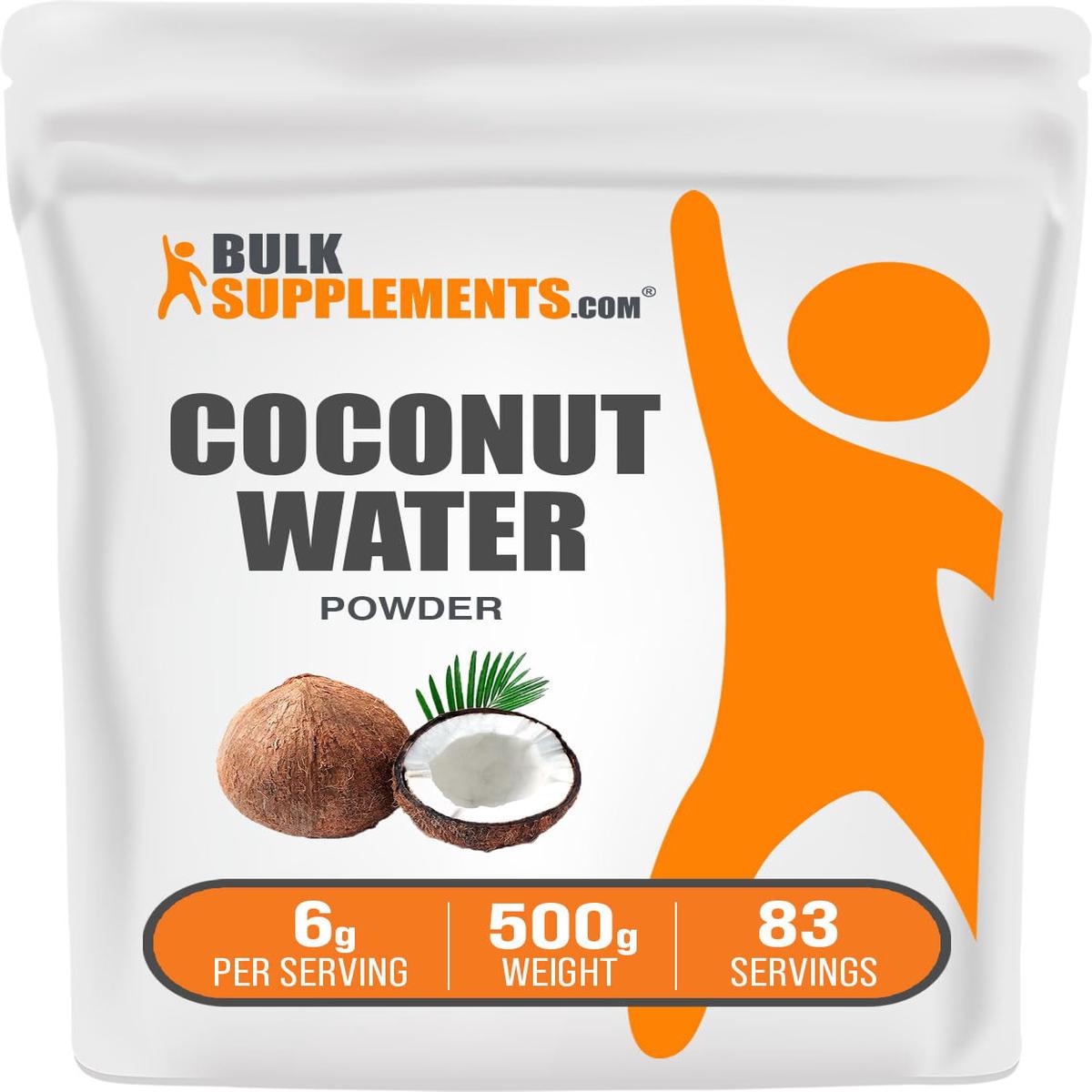 Bulkdietary products Coconut Water Powder - Electrolyte dietary product, No Sugar Added, Gluten Free, 500g (1.1 lbs)