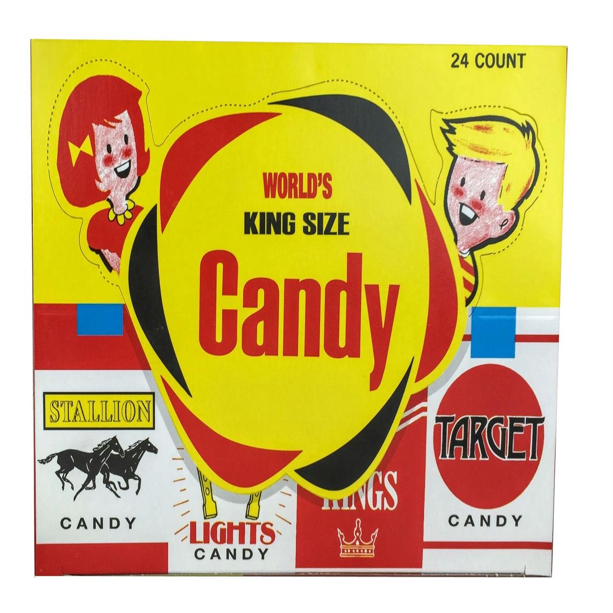 World Confections Candy smoky aromas, 24 Count Pack, Model 97