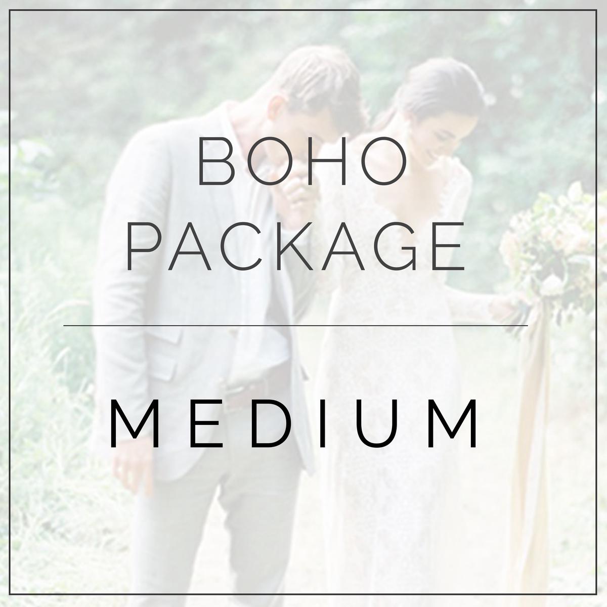 Boho- Medium Package